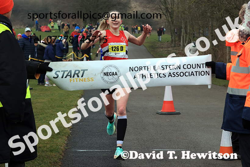 Senior Women and Over-35s Women 2025 NECAA Royal Signals Road Relays Champs.,  Hetton Lyons Country Park, Hetton le Hole, County Durham. Photo: David T. Hewitson/Sports for All Pics
